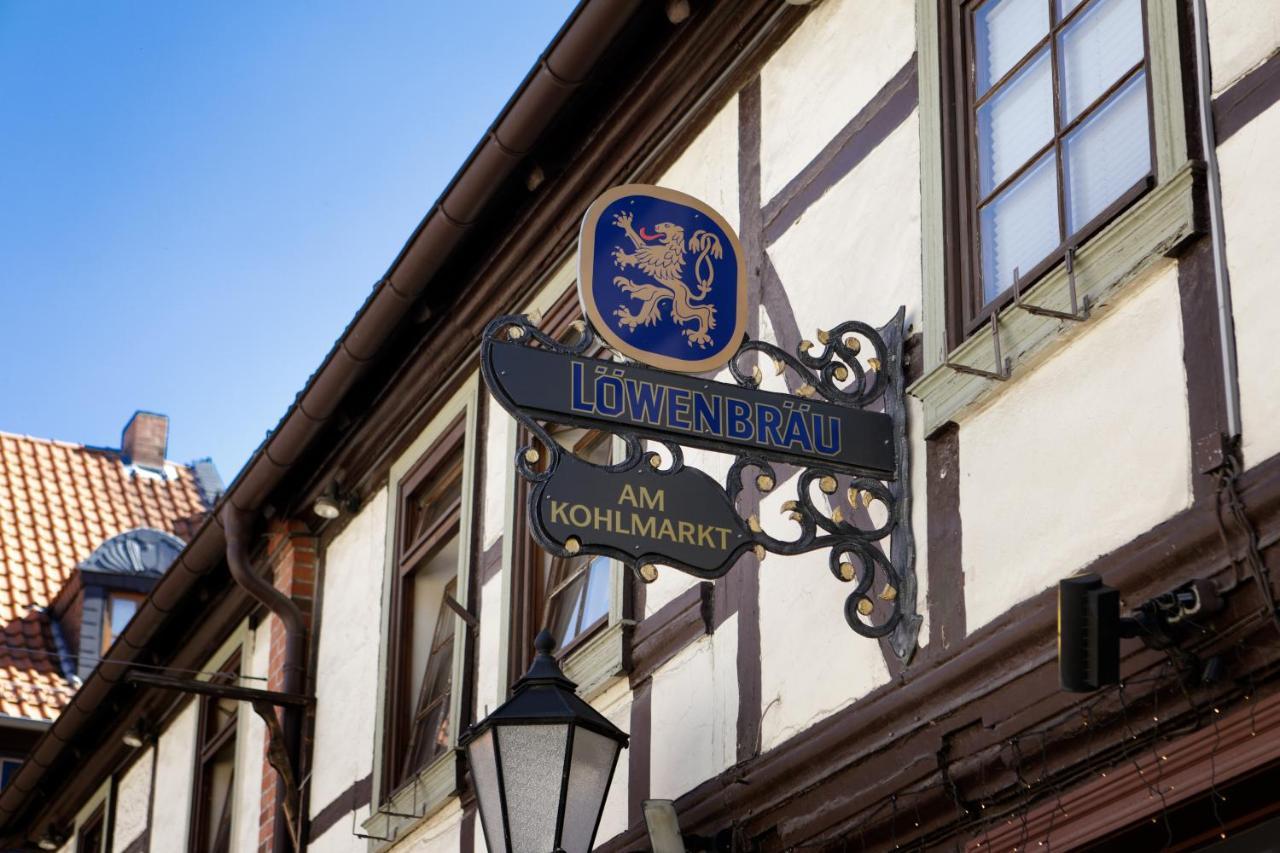 Loewenbraeu Am Kohlmarkt Wernigerode Buitenkant foto
